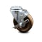Service Caster 4 Inch High Temp Phenolic Wheel Swivel Bolt Hole Caster with Brake SCC SCC-BH20S414-PHSHT-TLB - alternate 1